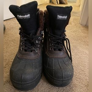 Thinsulate insulation mens boots